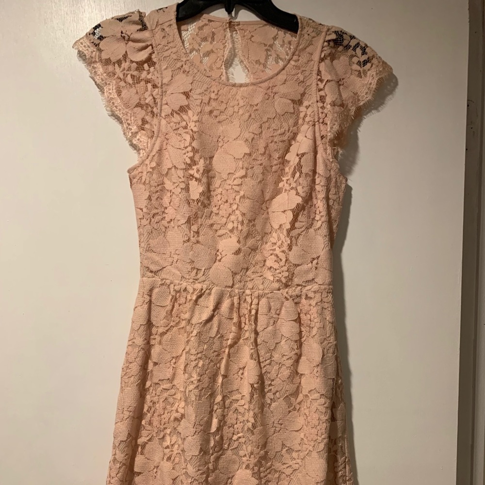 BCBGeneration backless lace dress